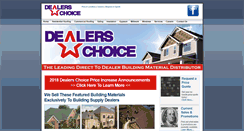 Desktop Screenshot of dealerschoicedistribution.com